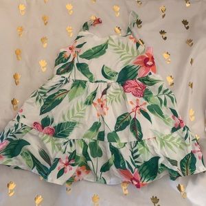 Palm leaf dress